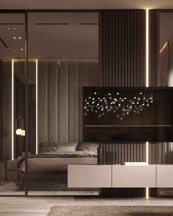 暖棕色系公寓设计 超有质感！-4