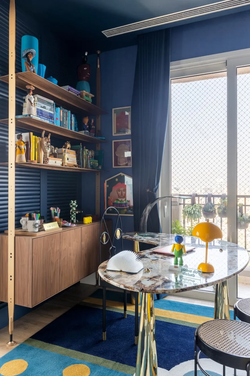 巴西 Home Office丨巴西圣保罗丨Barbara Jalles-23
