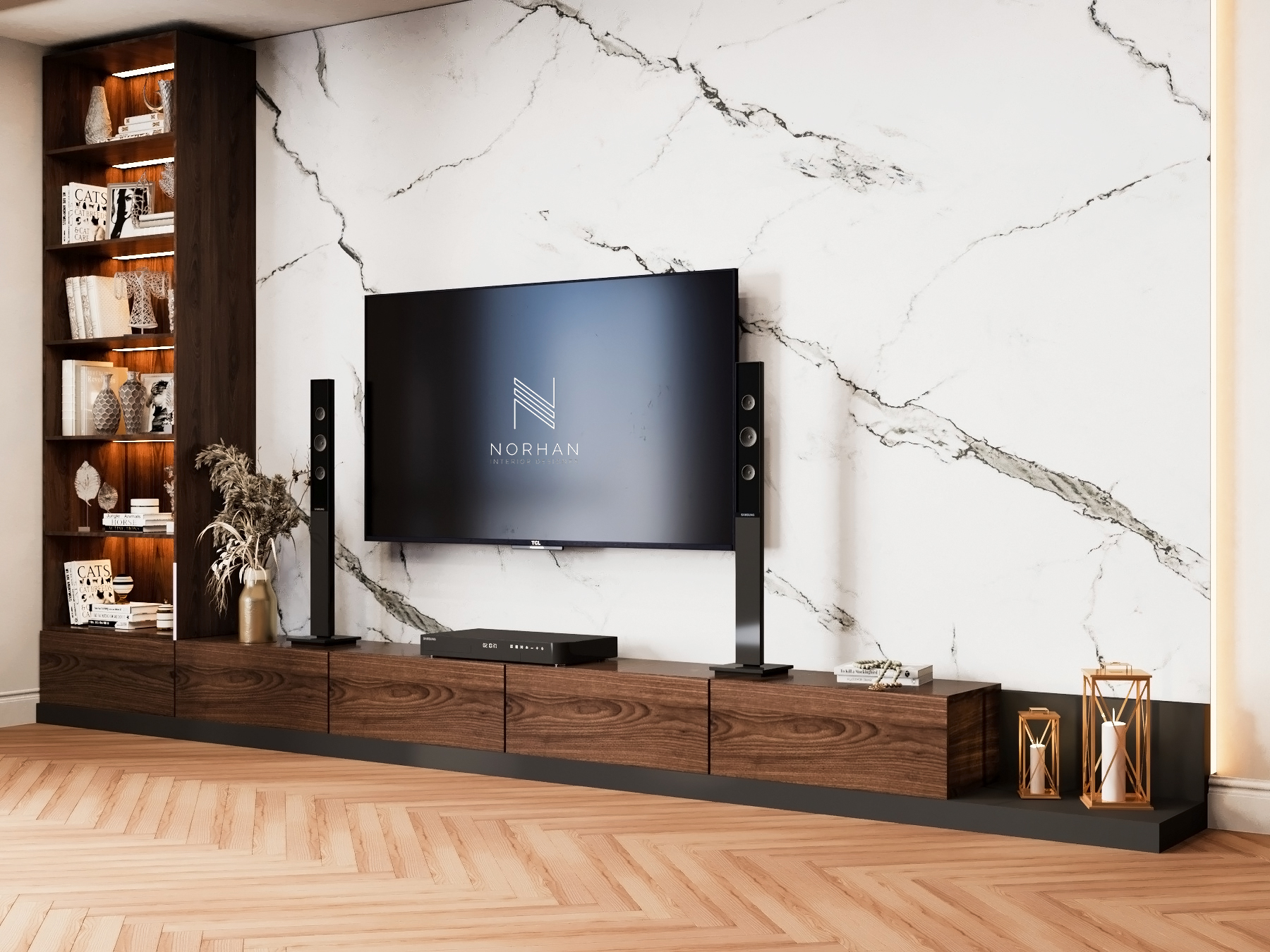 电视墙设计丨Norhan NM-8