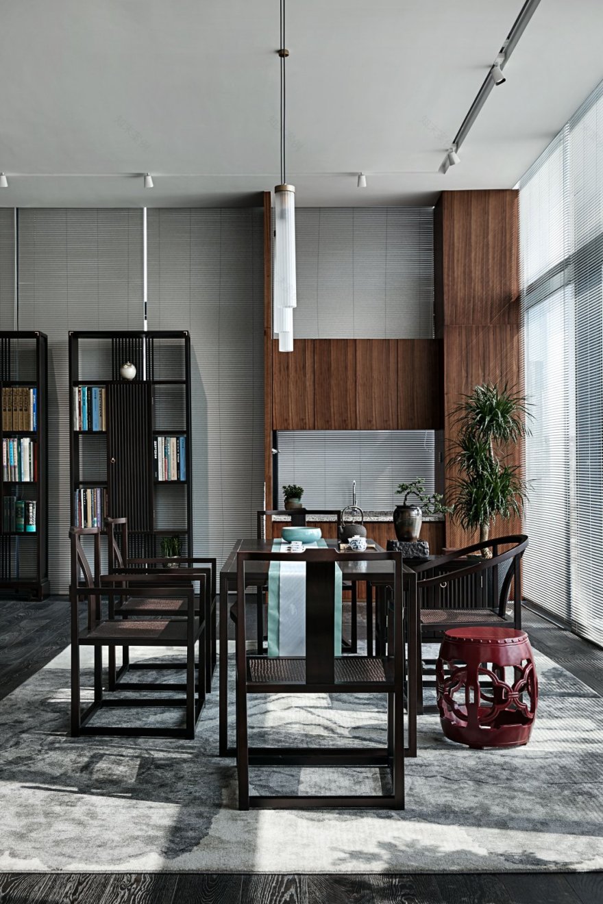 宁波160㎡林邦德书法工作室『一散堂』-3