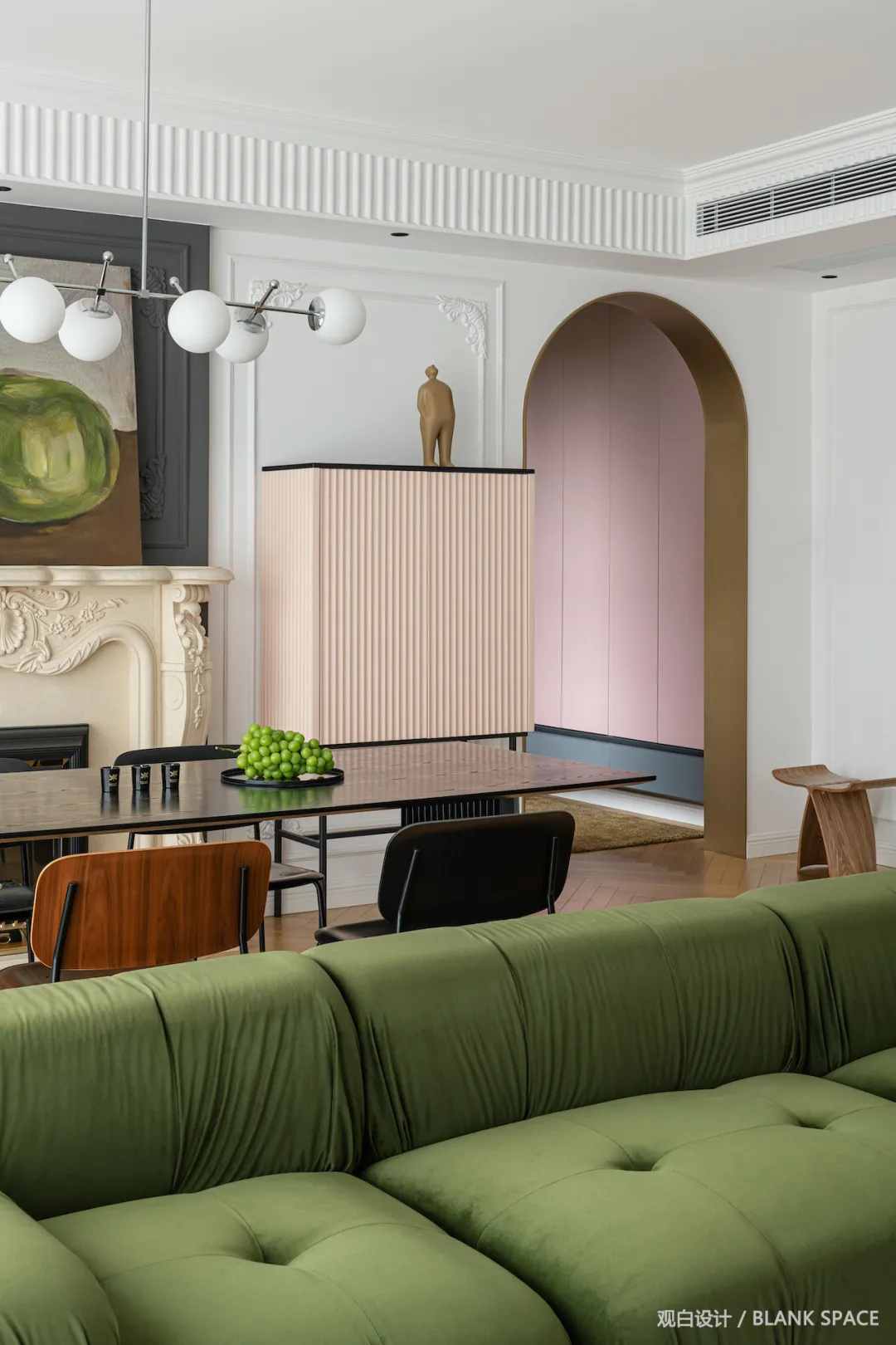 成都治愈系简法式家居设计丨中国成都丨观白设计-59