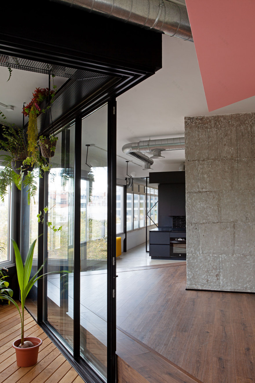 西班牙马德里GEOM co阁楼公寓/Ignacio Hornillos设计-14