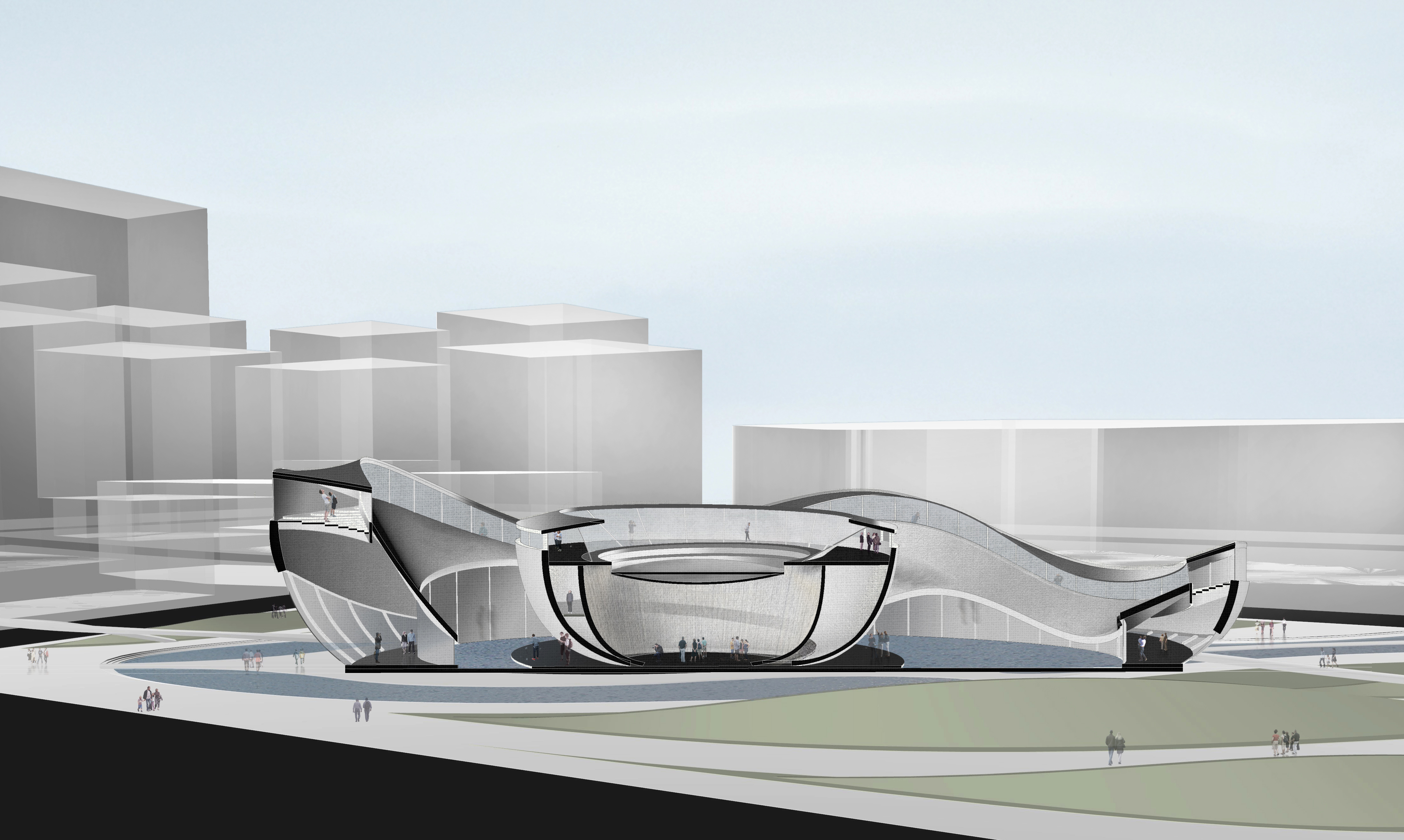 四川国际创新设计公园社区中心·能量碗 · BEHIVE Architects-30