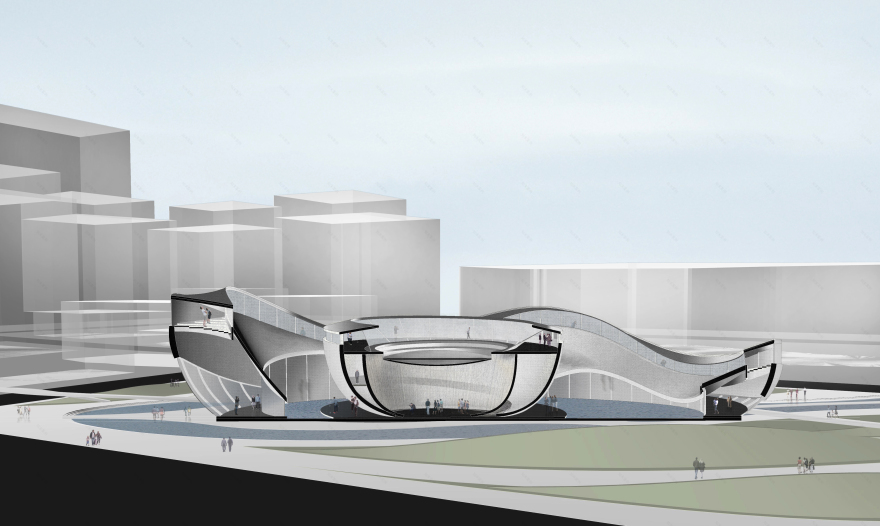 四川国际创新设计公园社区中心·能量碗 · BEHIVE Architects-30