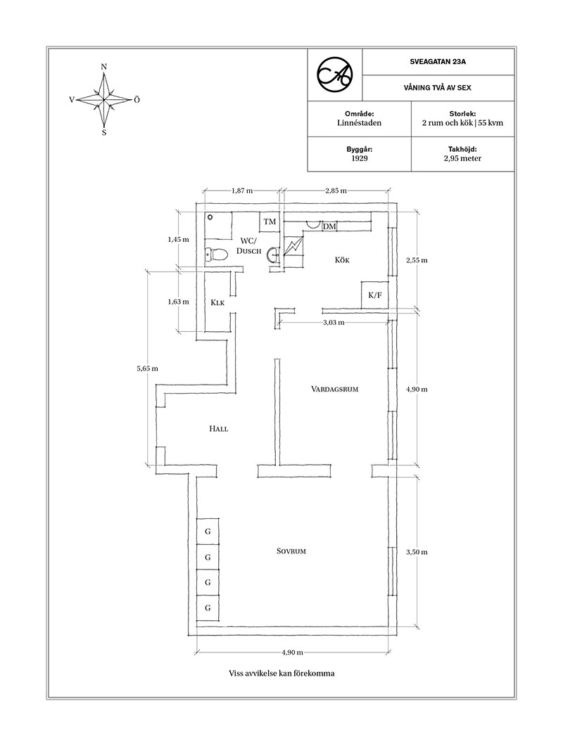 瑞典简约灰调一居室公寓-32