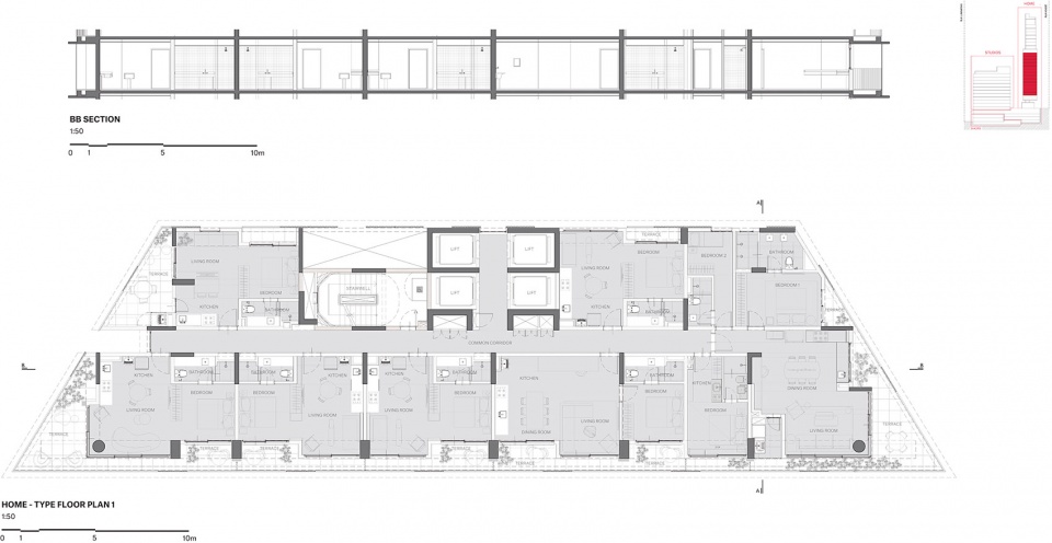 悬浮城市观景台 · 巴西 Onze22 公寓住宅楼丨巴西圣保罗丨TRIPTYQUE 事务所-58