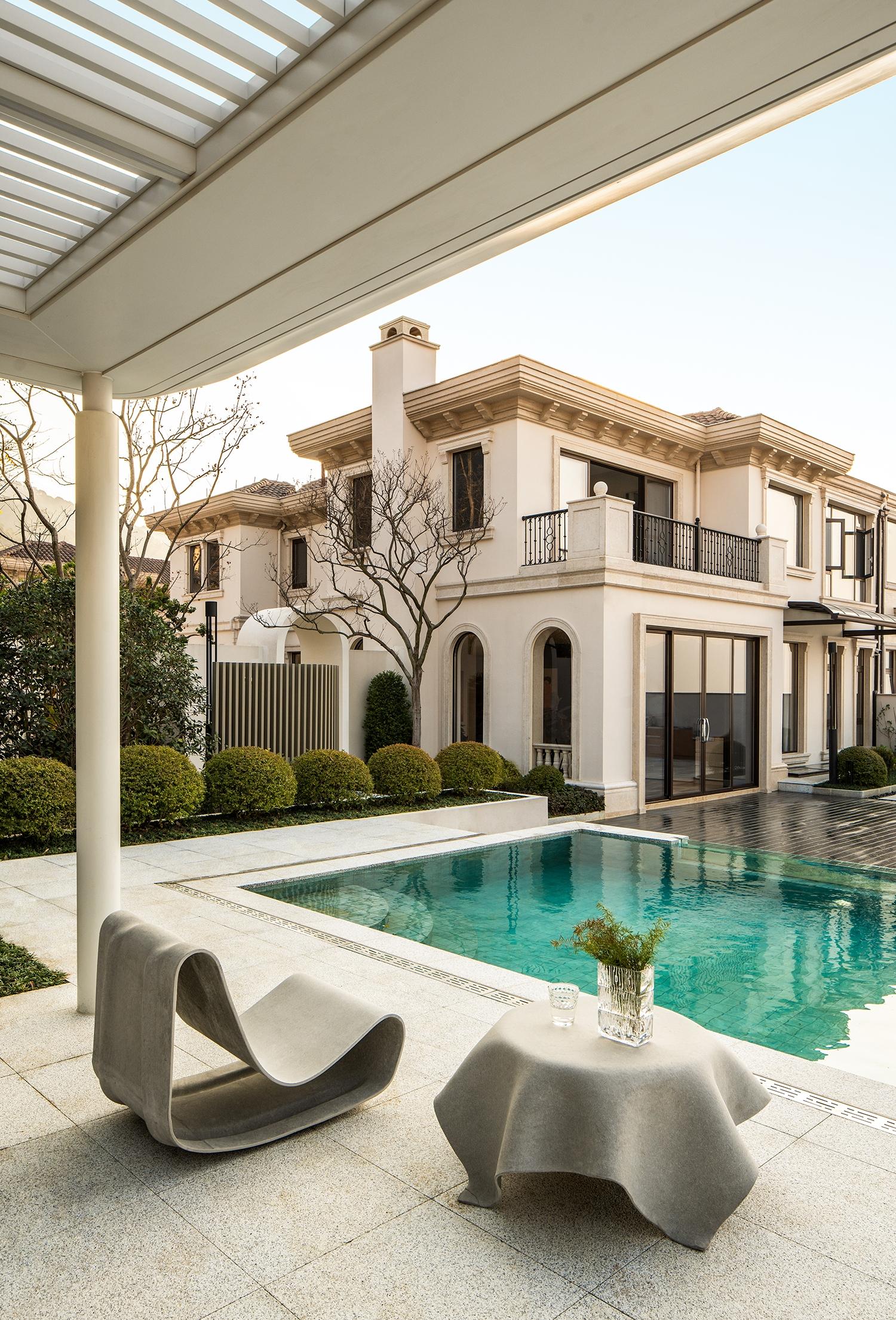 1000㎡山顶别墅丨中国杭州丨杭州左晚空间设计有限公司操毅蕊-4