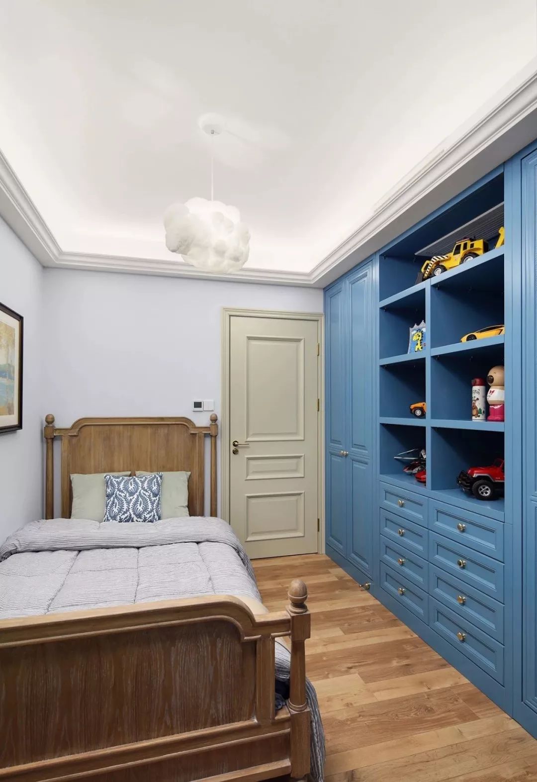 125㎡现代温馨低奢住宅  可米设计-22