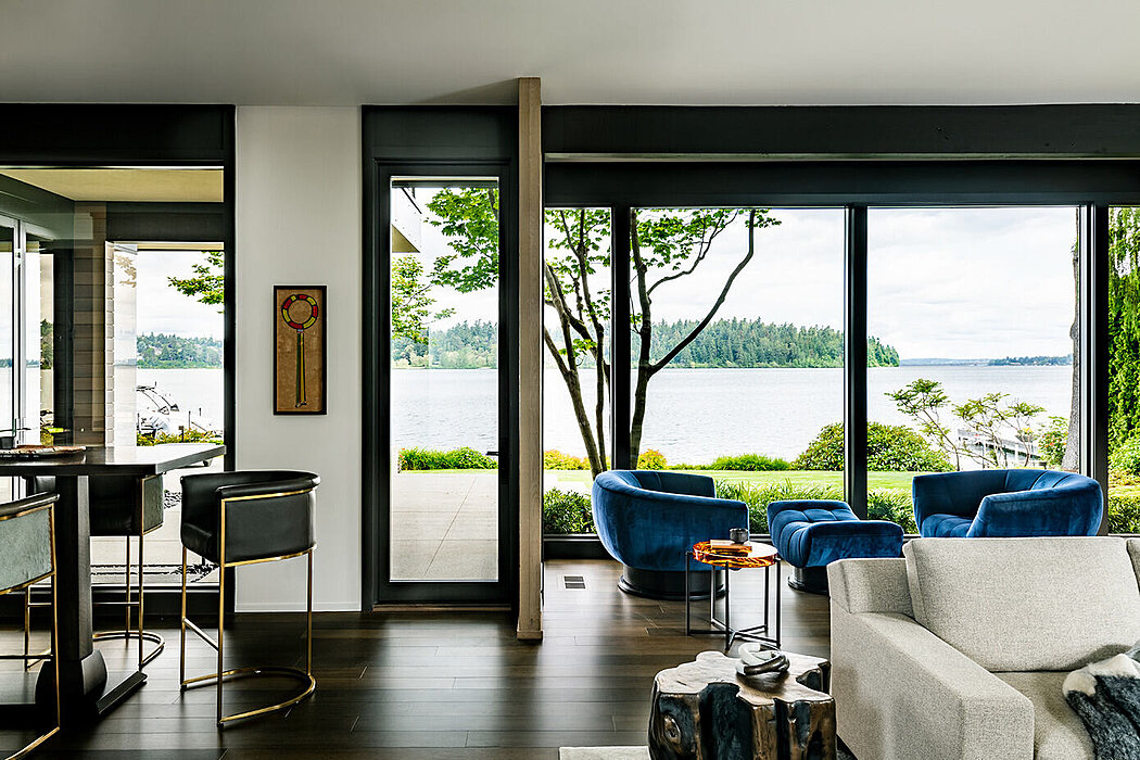Mercer Island 豪华海滨住宅丨美国华盛顿丨Studio AM Architecture | Interiors-3