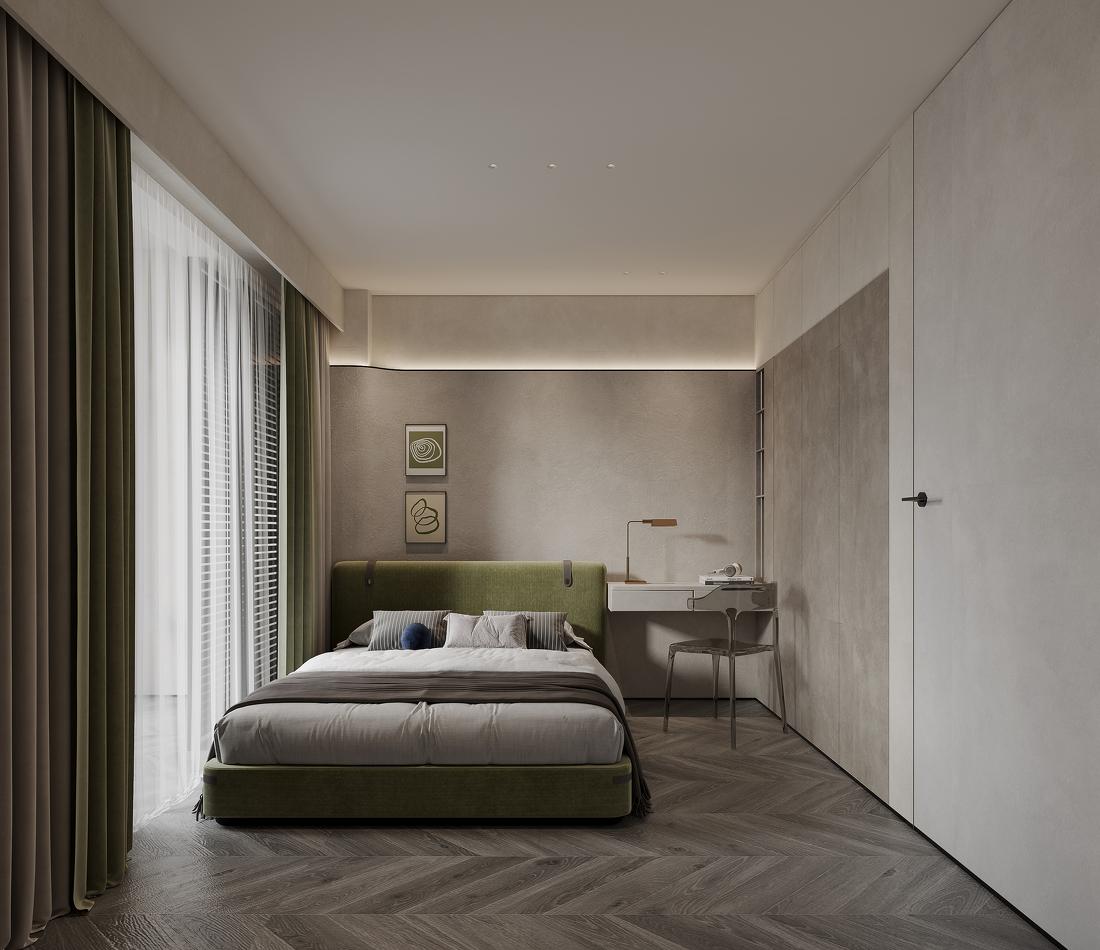 设计师施元海丨别墅丨TEAM-CSID-灰白印象【精要主义】-8