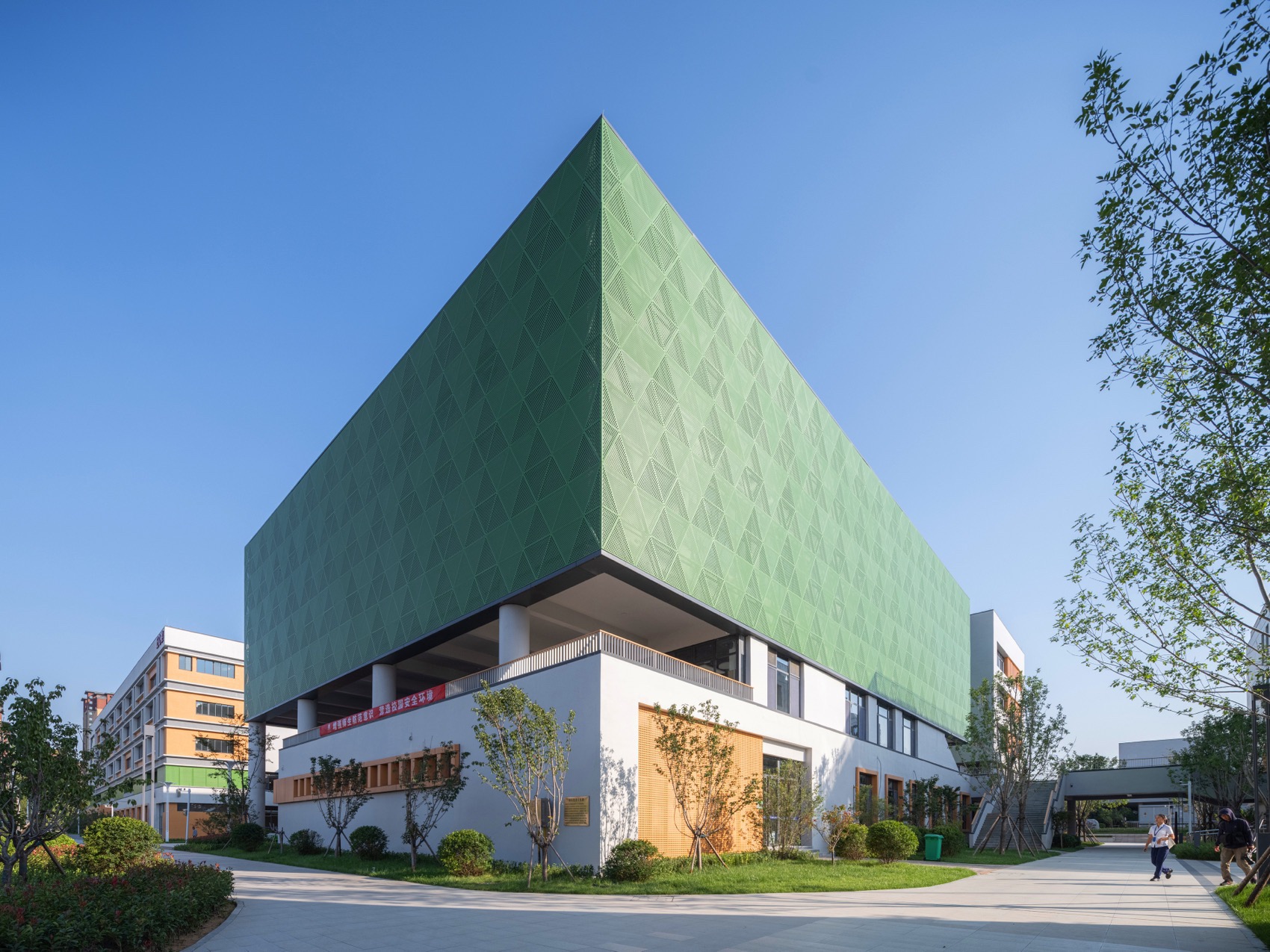 邹平市渤海实验学校丨中国山东丨山东建筑大学建筑城规学院象外营造工作室-38