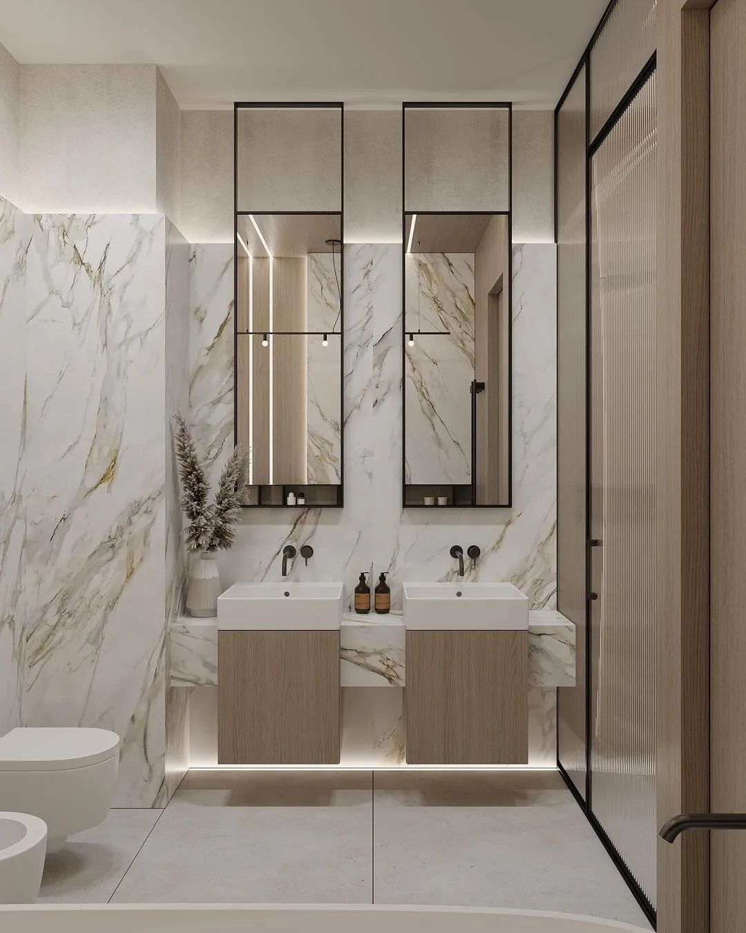 奶油色调的现代空间设计丨俄罗斯圣彼得堡丨DE&DE Studio-28