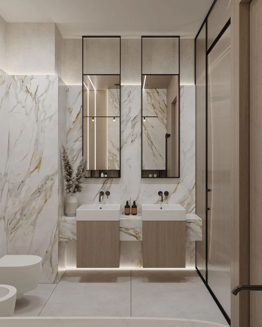 奶油色调的现代空间设计丨俄罗斯圣彼得堡丨DE&DE Studio-28