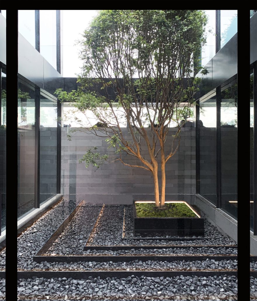 框·井 至岸景观的现代禅意空间-40