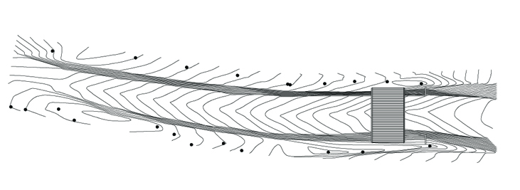 湖边森林中的悬浮桥亭-15