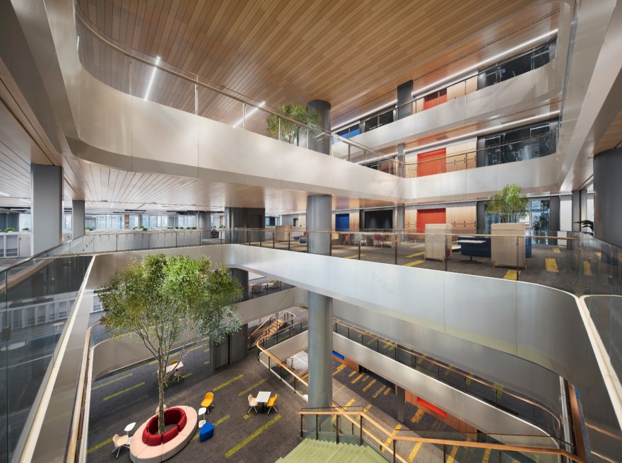 深圳前海微众银行总部大厦丨中国深圳丨室内J&A杰恩设计,机电BPS博普森,建筑美国SOM建筑事务所-20