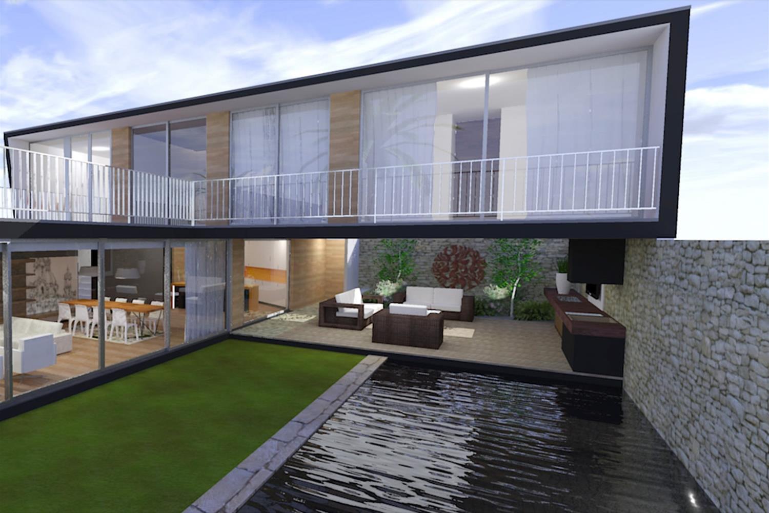 巴西 Casa Torres 住宅 | 室内外融合的现代生态典范-1