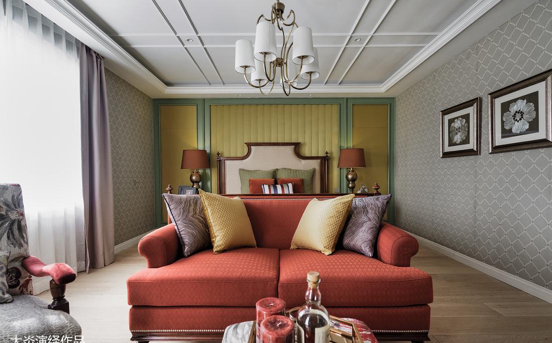 美式 Artdeco 风格顶楼复式设计 | 温馨舒适,富有艺术感-34