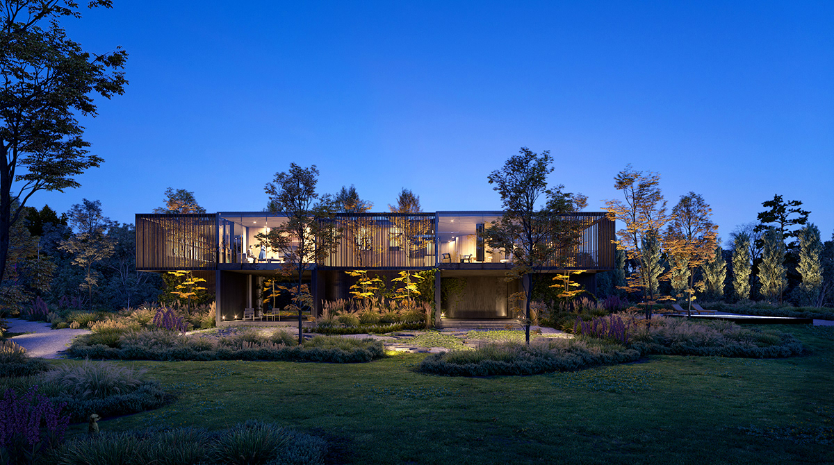 墨尔本河畔别墅,打造室内外一体化生活空间-14