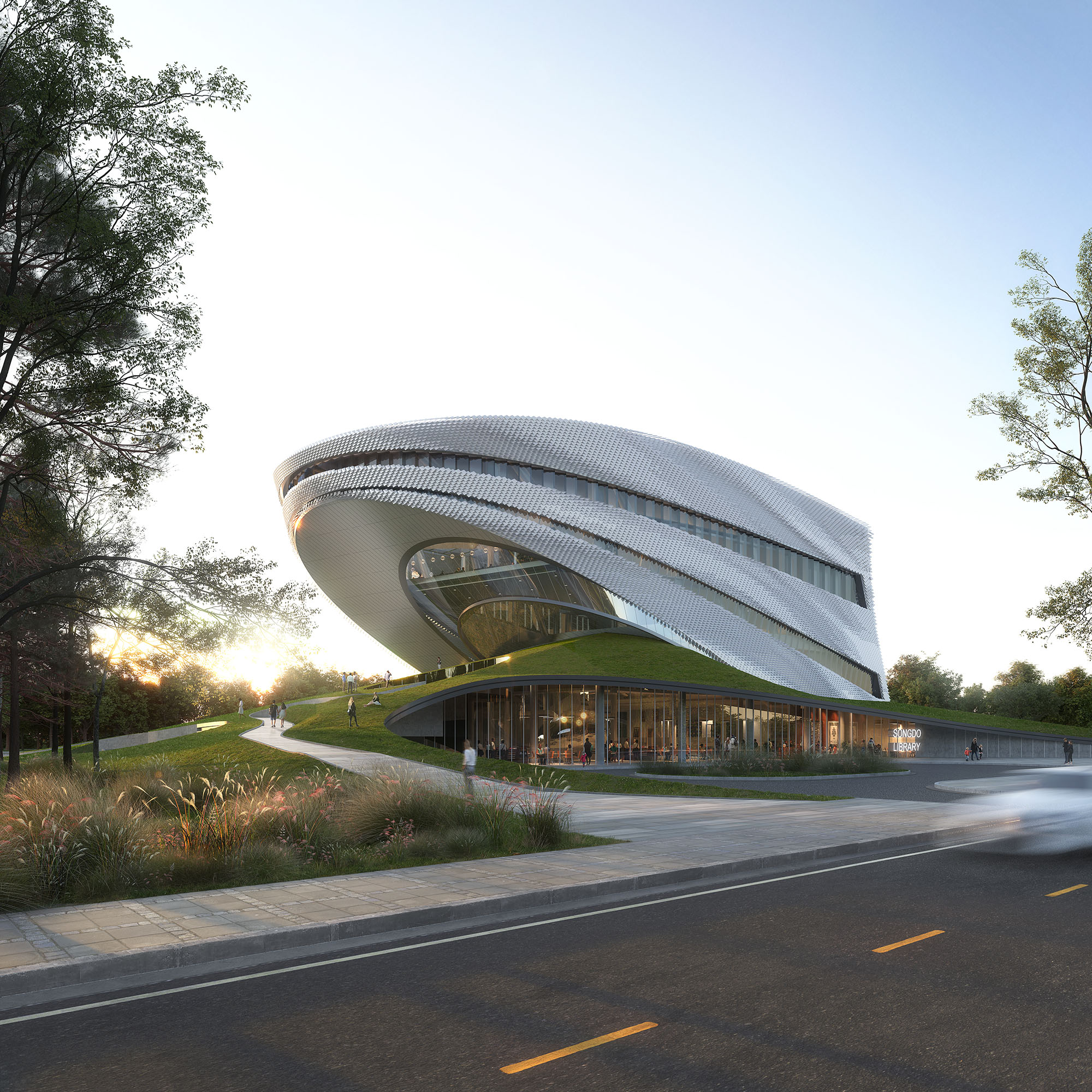 松岛国际图书馆丨韩国丨10 Design-4