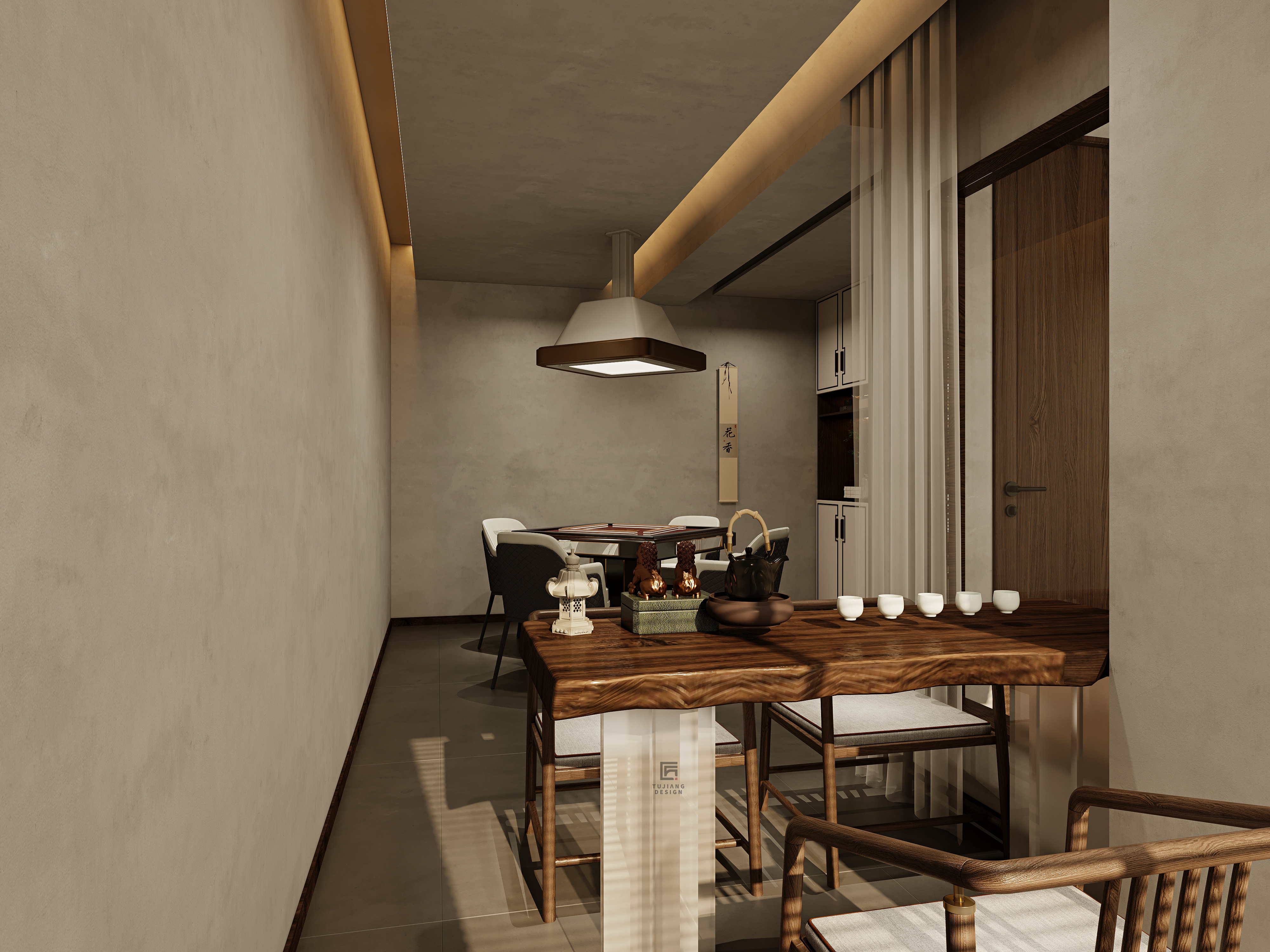 茶室设计，在时光褶皱中，寻回生活的禅意-3