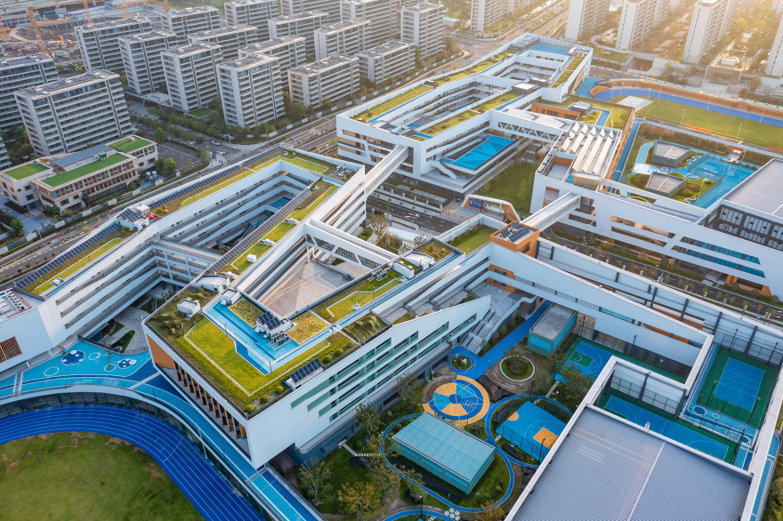 宁波市鄞州区童第周实验学校丨中国宁波丨c+d设计中心-37