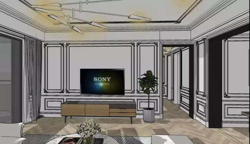 《新桥恋人》涵瑜设计，打造法式复古浪漫空间-15