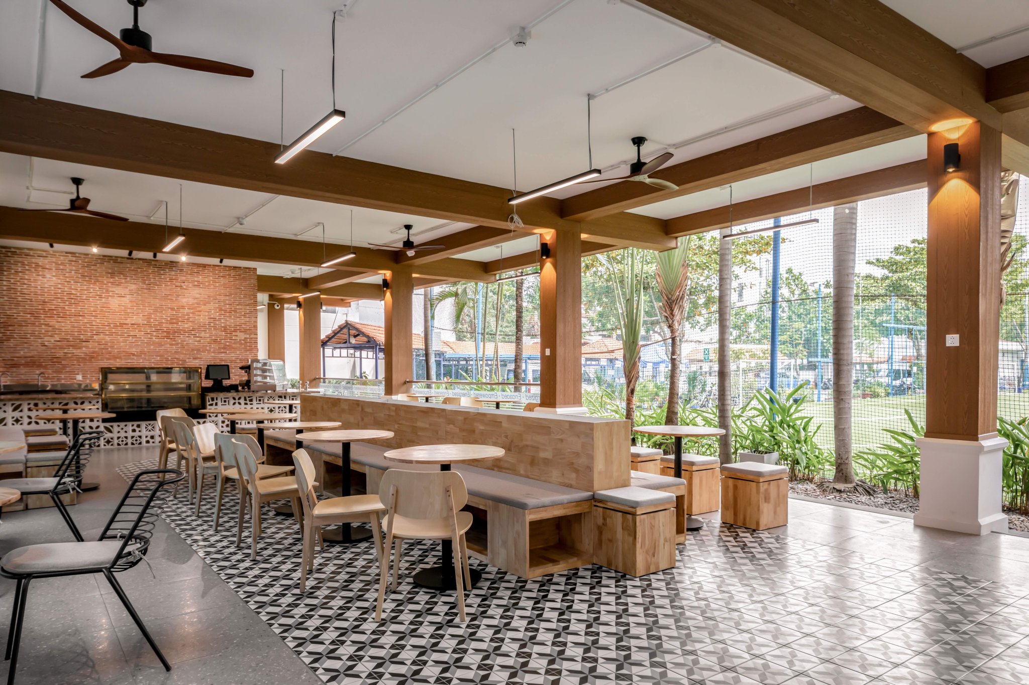 ISHCMC 员工食堂和自助餐厅丨Vacons Architects-18