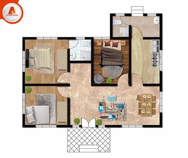 Architecture Photoshop ( Students Projects )-5