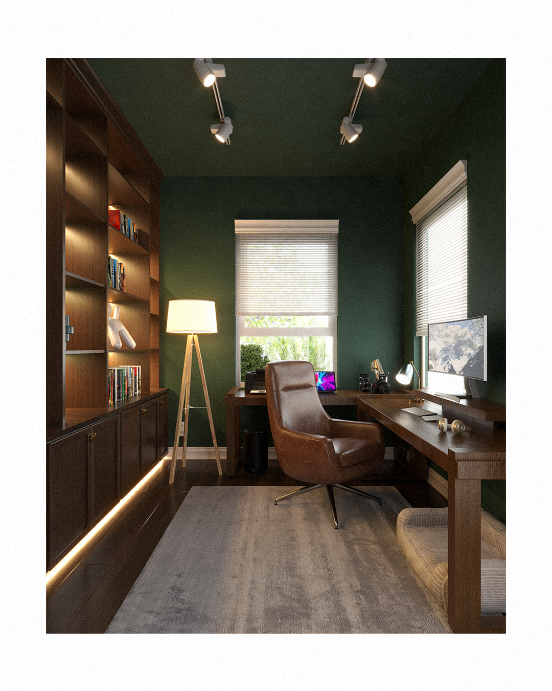 办公室设计（居家办公等空间改造项目）-1