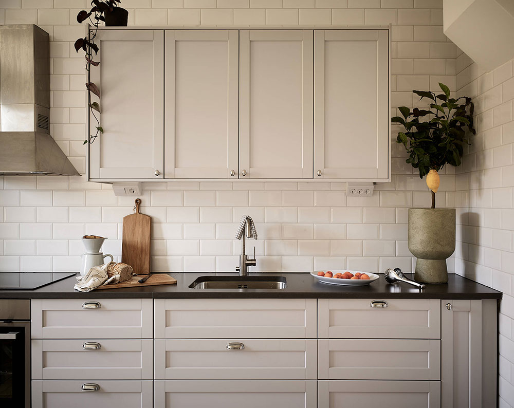 瑞典 60 平米温馨公寓，丰富纺织品打造舒适氛围-6