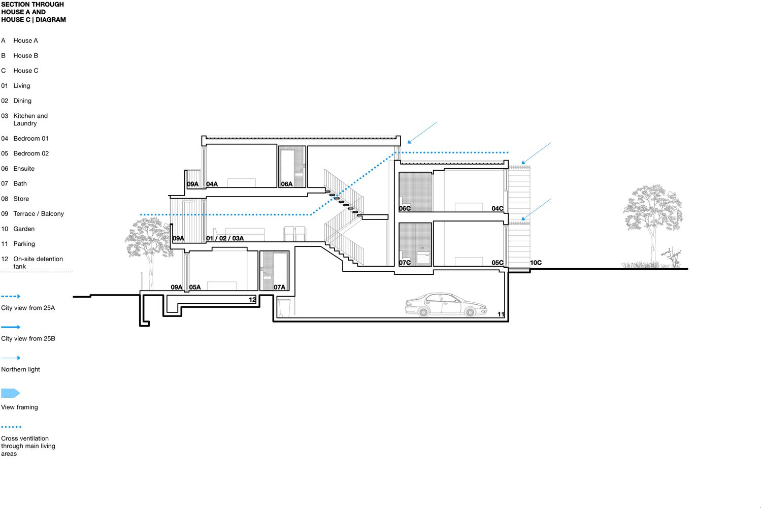 巧夺天工的巴尔曼联排住宅设计-100