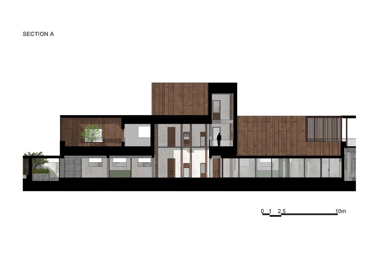 如恩新作／大连引庭,围合石院的文创乌托邦丨中国大连丨如恩设计研究室-45