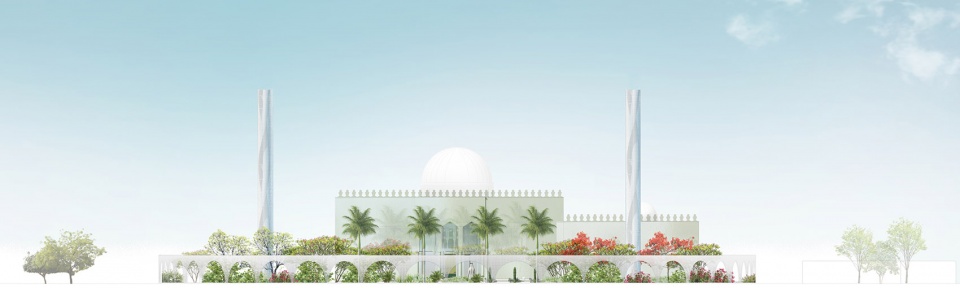 迪拜反射清真寺丨阿联酋迪拜丨Wael Al Awar 等-18