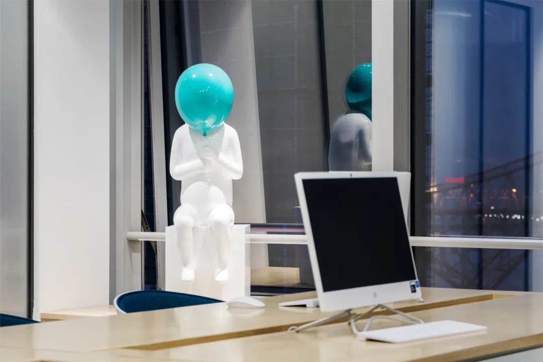 "禾"字为主题的金融公司办公室设计-9