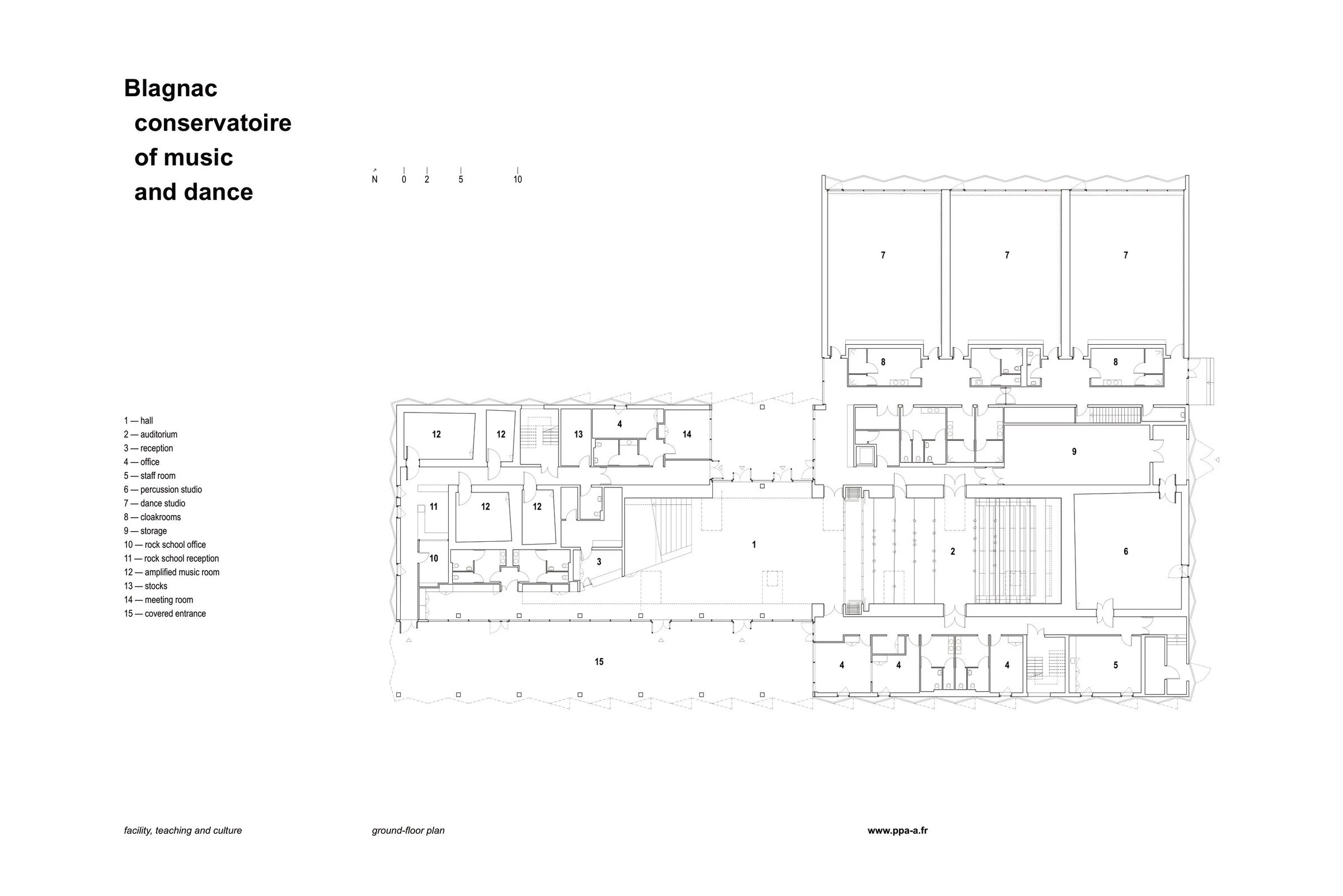 Blagnac 音乐舞蹈学院丨法国丨ppa • architectures-70