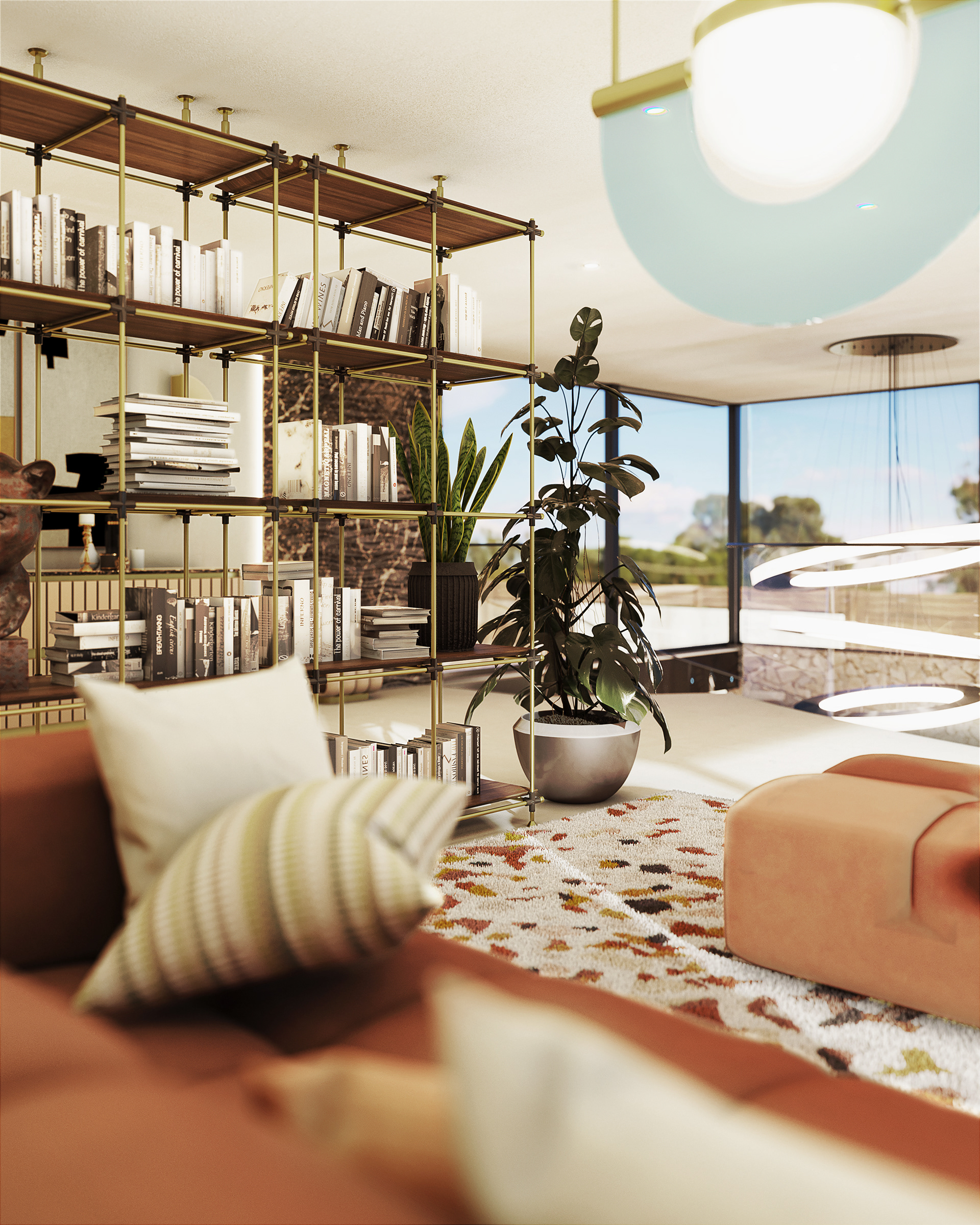 米兰的中性现代风住宅丨意大利米兰丨DRAGA&AUREL-29