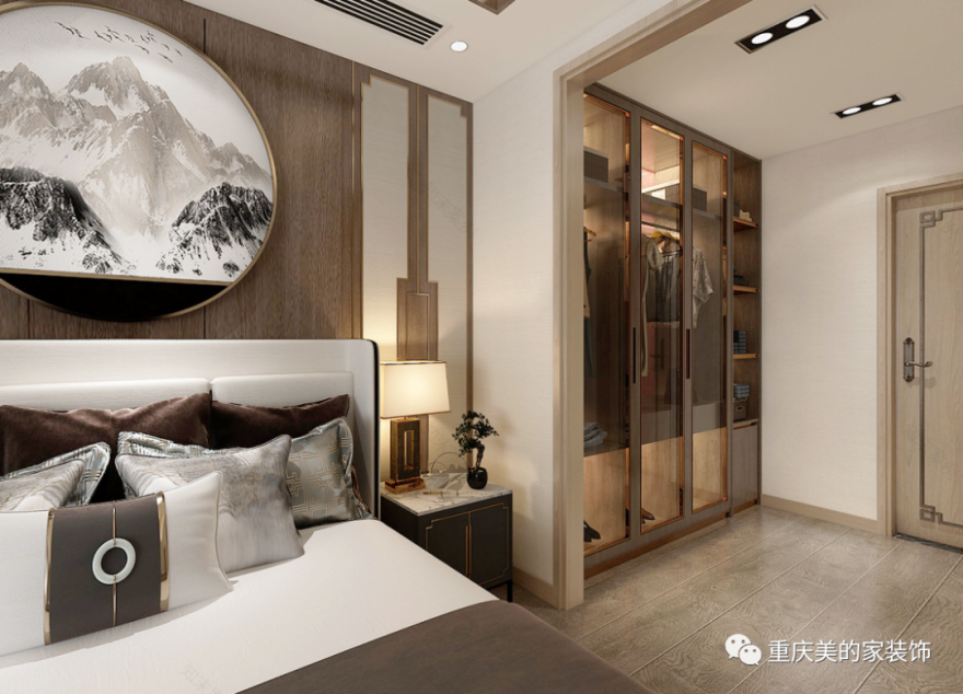 风雅千年 | 新中式博翠天悦洋房设计-77