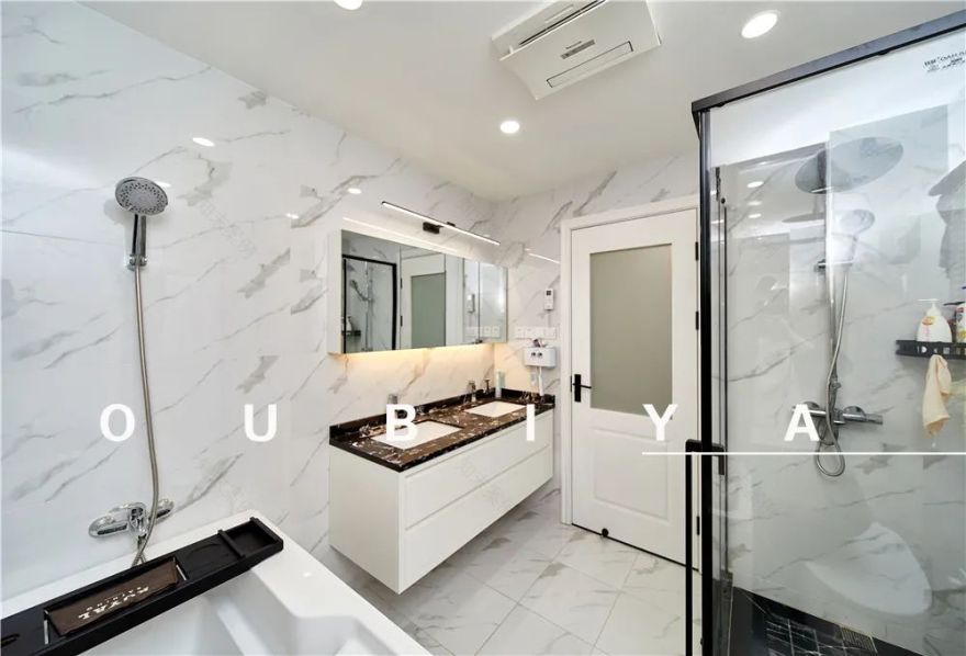 现代轻奢四居室家居设计丨中国上海丨欧碧雅空间设计-44