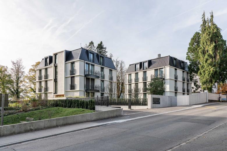 三栋城市别墅德赖林登区丨瑞士卢塞恩丨GKS Architekten Generalplaner AG-0