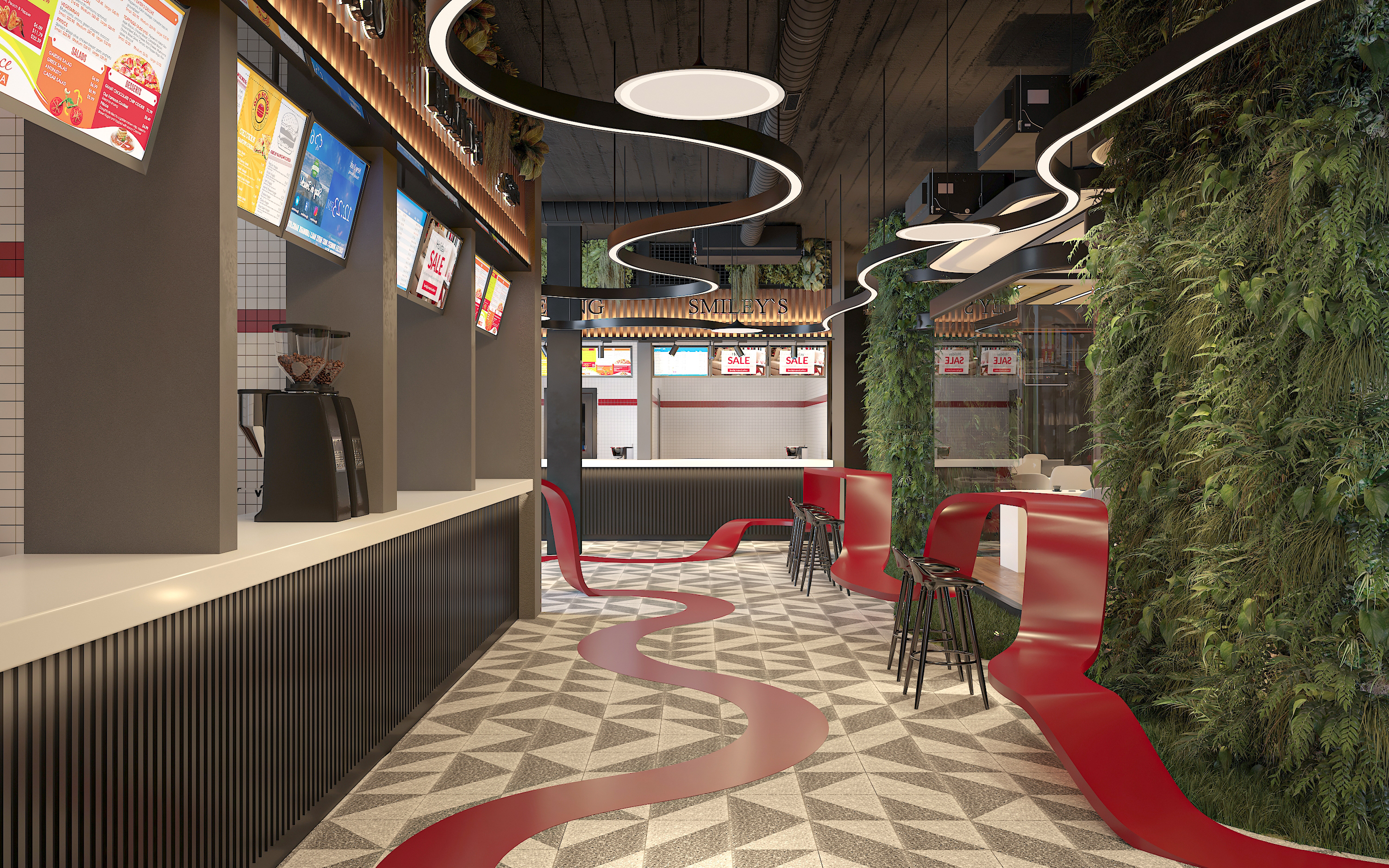 接待区和休息区丨EgyptCairo丨Sketch Office-6