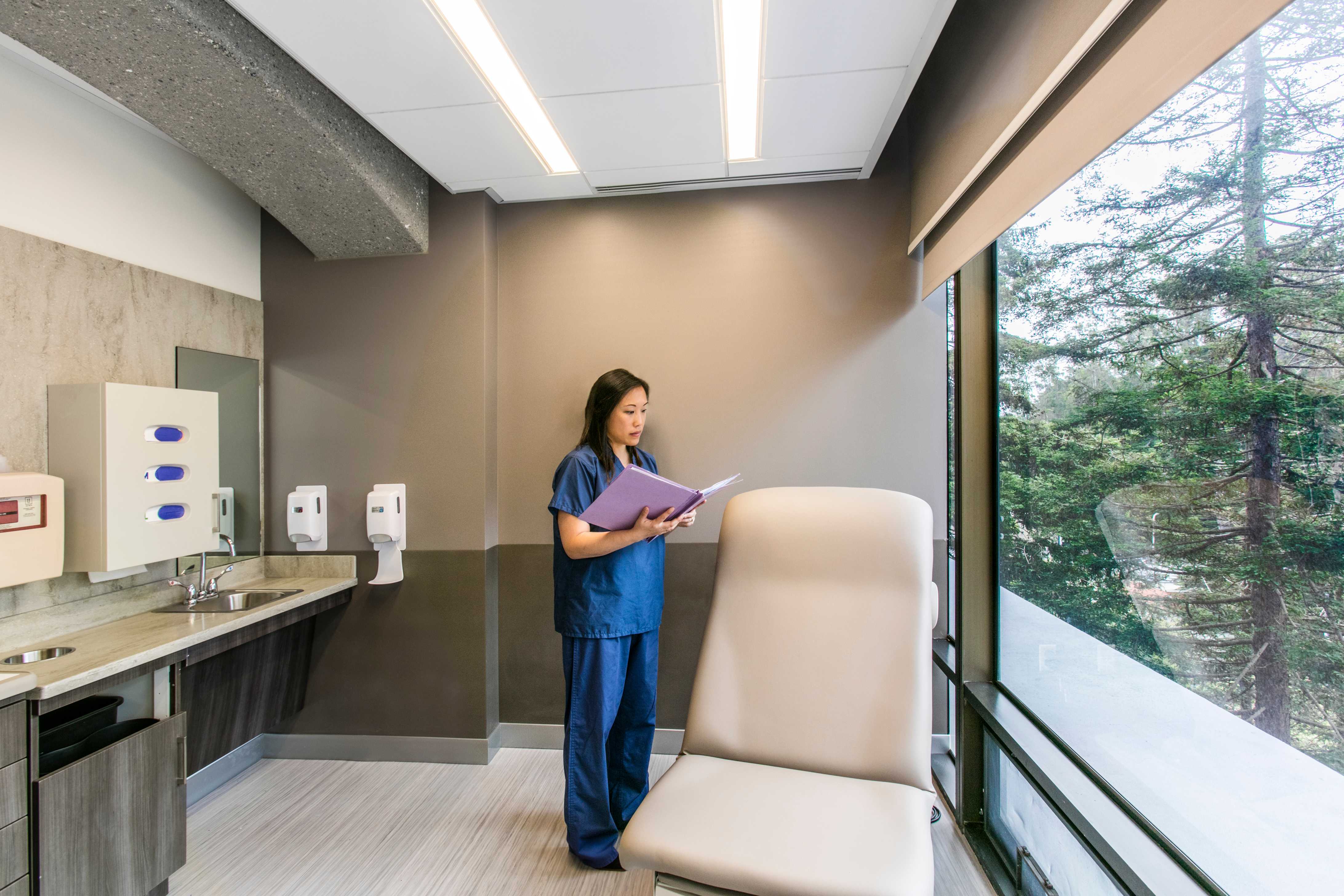 加州大学旧金山分校 ACC 五楼心脏血管诊所 | 城市景观与自然之美的融合-10