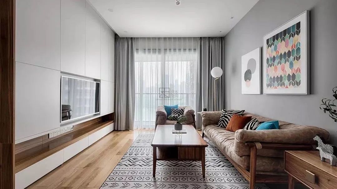 黑白法式浪漫,打造江景房的洄游流动感-83