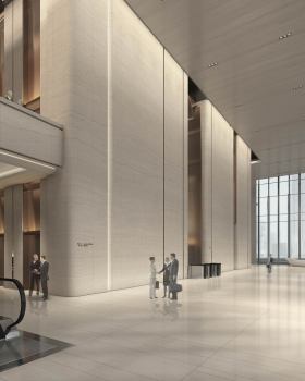 城市组 | 国际办公楼大堂公区 | 施工图
