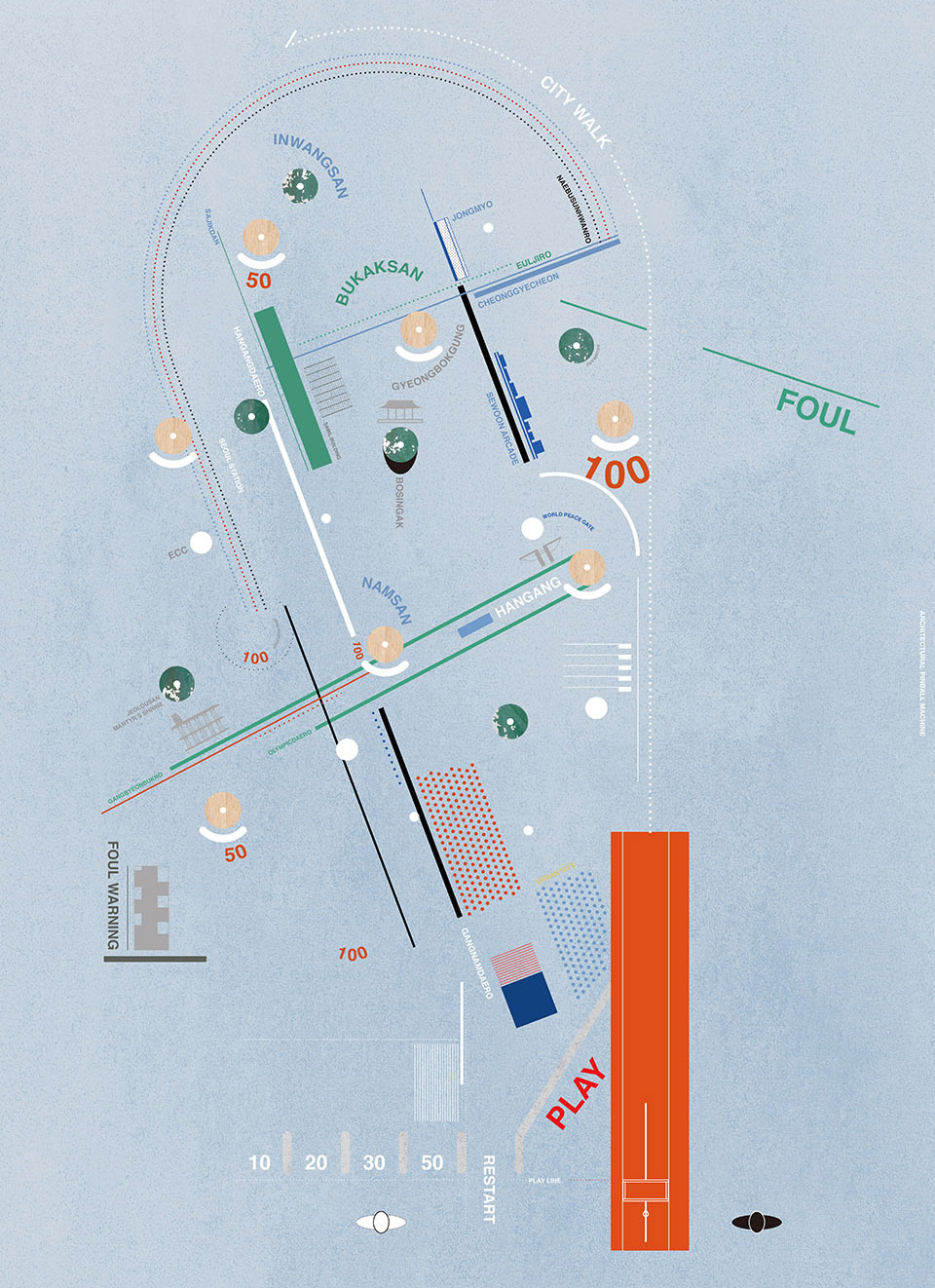 城市弹球机丨韩国首尔丨Studio Heech-49