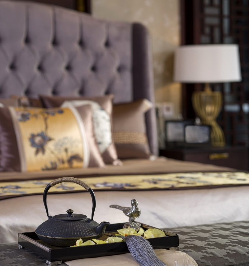 山东莱芜绿城桃花源中式别墅-9