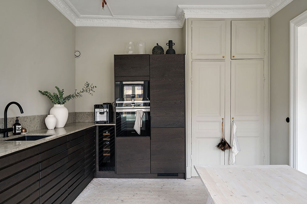 瑞典哥德堡独特公寓设计，古典与现代的完美融合-6