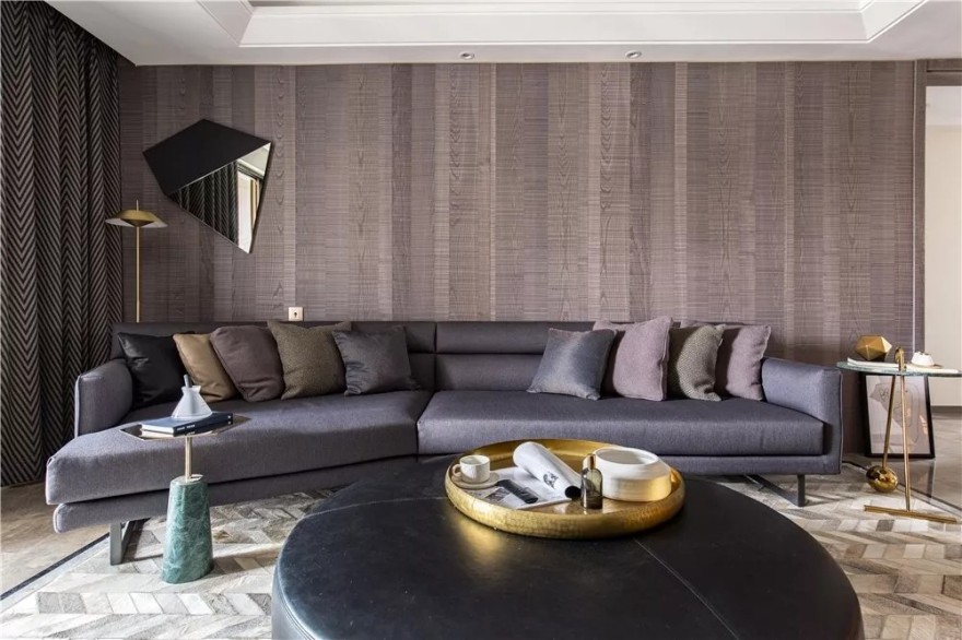 长江绿洲上的现代简约风精装房改造-27