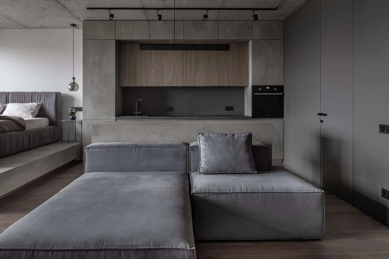 49㎡高级灰公寓丨Syndicate Architects-13