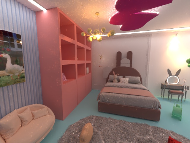 Child Girl Room By 3dMax-9
